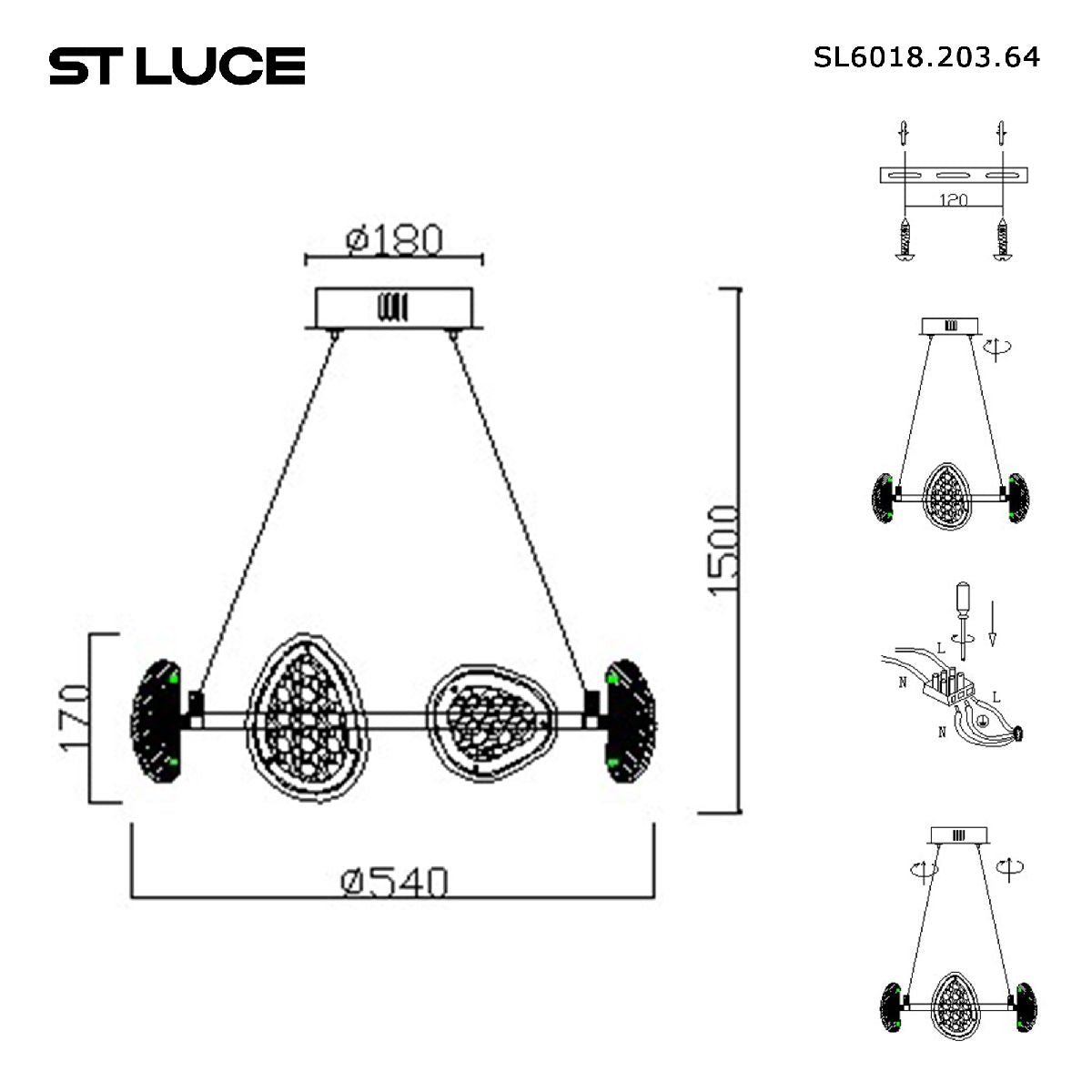 ST Luce Enigma SL6018.203.64